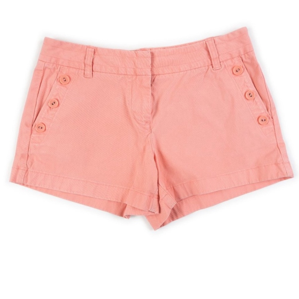 Vineyard Vines pink chino shorts with buttons size 4